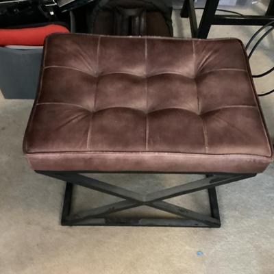 Sale Photo Thumbnail #14: Allmodern pearson leather ottoman