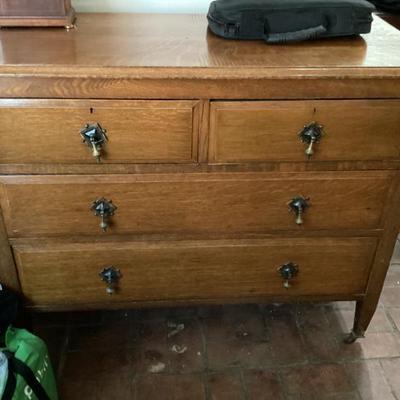 Sale Photo Thumbnail #15: Antique victorian chest of drawers