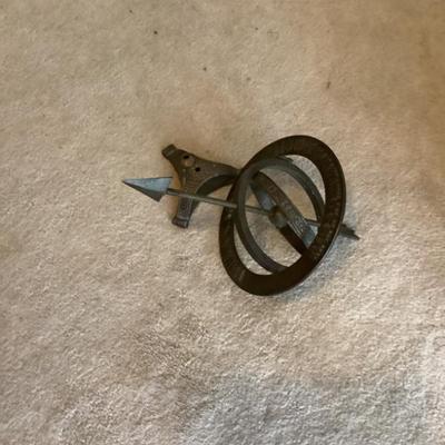 Sale Photo Thumbnail #202: Armillary sphere sundial
