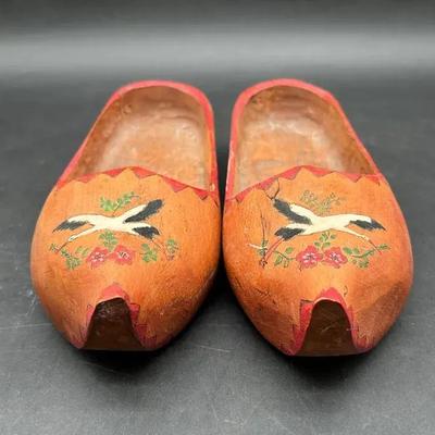 Hand Carved Wooden Shoes