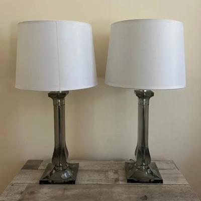 (2) Table Lamps