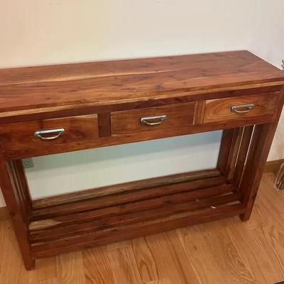 Wooden Entry Way Table