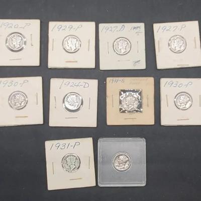 (1) Mercury Head Dimes