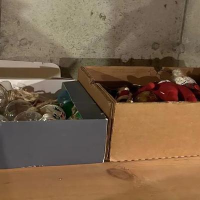Assorted Holiday Ornaments 
