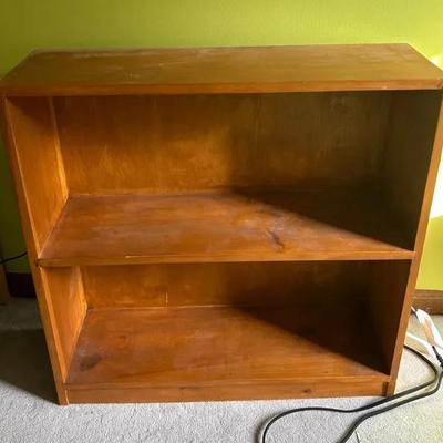 Wooden Two Tiered Shelf