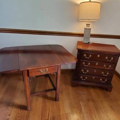 (2) Small Tables and (1)Touch Lamp