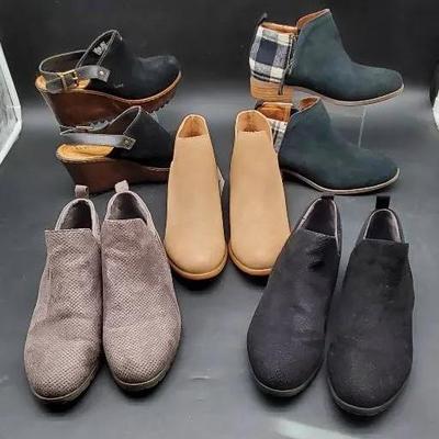 (5) Pairs Women's Casual Shoes- Size 6/6.5/7