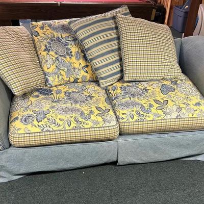 Vintage Patterned Sofa