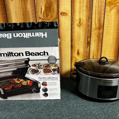 Indoor Grill and Crockpot