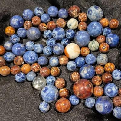 Bennington Clay & Cobalt Blue Marble Collection (1870–1910)