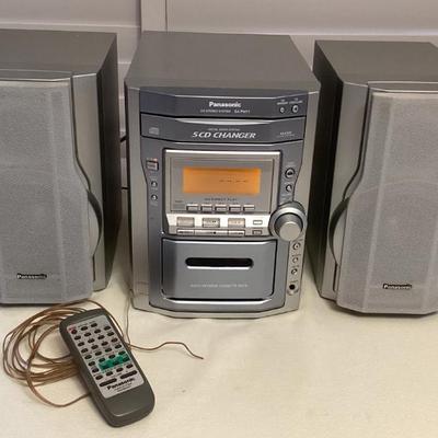 MFS004 Panasonic CD Stereo System As Is