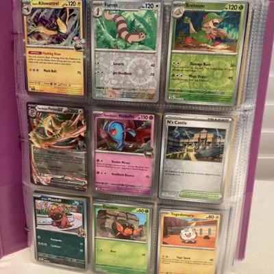MFS023 Binder Full Of Over 800 Pokémon Trading Cards (B)