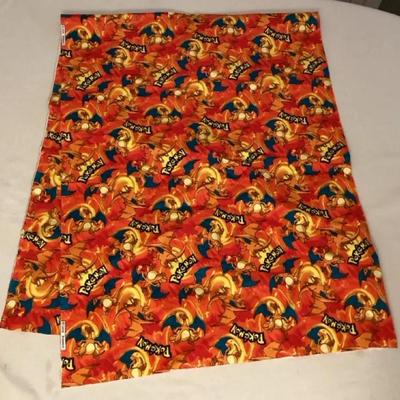 MFS037 Vintage Pokémon Charizard Flannel Material 