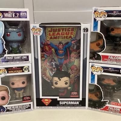 MFS043 Marvel & DC Funko Pop! Vinyl Figures New