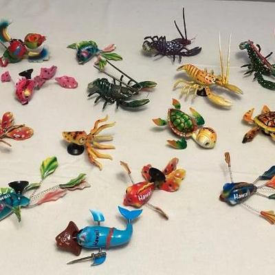 MFS091 Resin Sealife Creatures Souvenirs As Is
