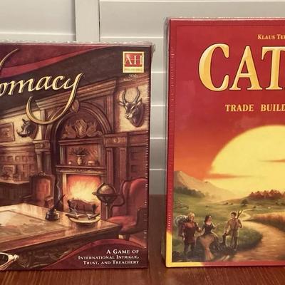MFS046 Catan & Diplomacy Board Games New