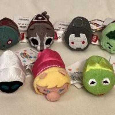 MFS034 Fifteen Marvel & Disney Tsum Tsum Plush New