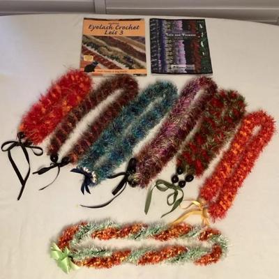 MFS045 Seven Beautiful Crocheted Leis & Two Lei Guidebooks