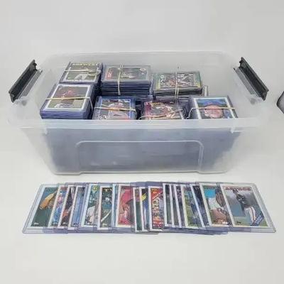 Mystery Bin Of Baseball Cards By Topps, Donruss, And More #1
