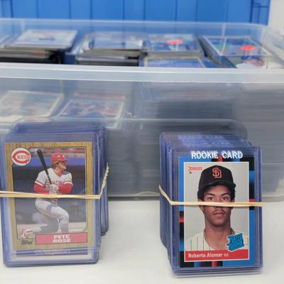 Mystery Bin Of Baseball Cards By Topps, Donruss, And More #4
