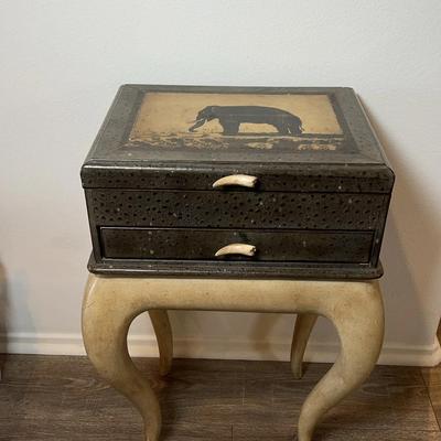 Elephant Design Accent Table