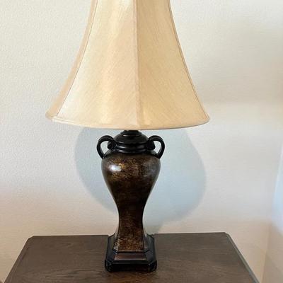Copper Colored Table Lamp #1