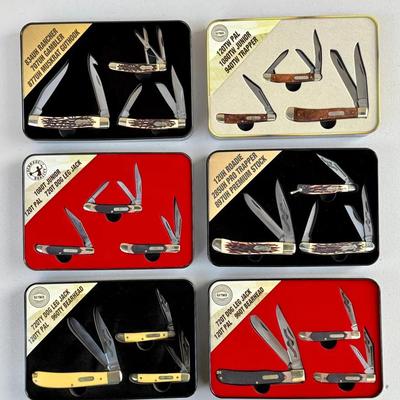 Schrade Uncle Henry & Old Timer Pocket Knife Sets – Limited Edition Tins