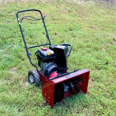 Craftsman 22” Gas-Powered Snow Blower with Chute Control