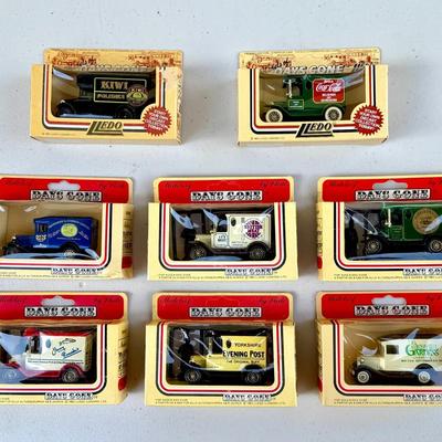 Vintage Lledo “Days Gone” Die-Cast Delivery Vans Model Vehicles