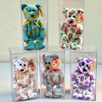 Beanie Babies Floral Asia-Pacific Collection
