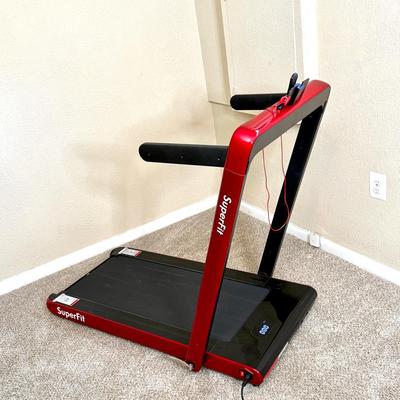 SuperFit Folding Treadmill with Remote & Manual