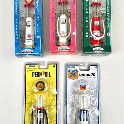 Vintage Gas Pump Replicas – Mobilgas, Texaco, Pennzoil, Union 76 – Gearbox & More