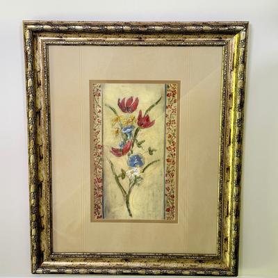 Bassett Fine Art Framed Floral Still Life 36x30