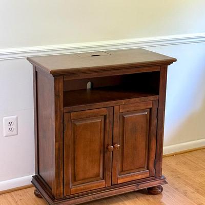 Jofran Wooden Media Cabinet / Console w/ Power Outlet