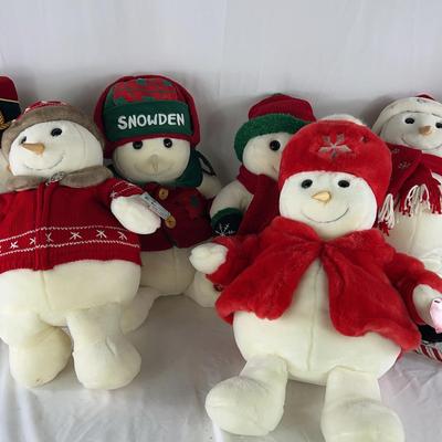 Collection of Snowden Snowmen