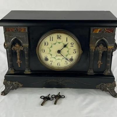 Antique Sessions Mantle Clock