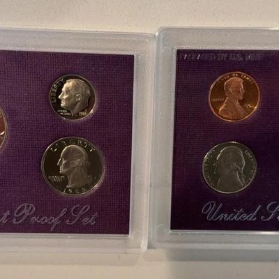 1988 & 1992 United States Mint Proof Sets 