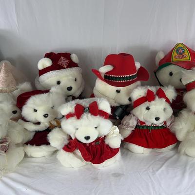HUGE Santa Bear Collection