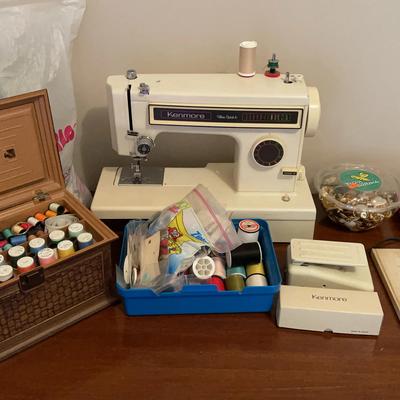 Singer Sewing Machine & Supplies