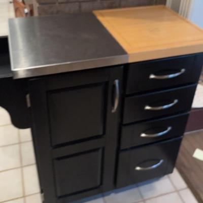 Moving Drawered Kitchen Island
