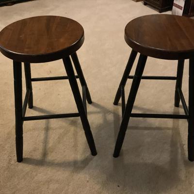 Wooden Stools (2)