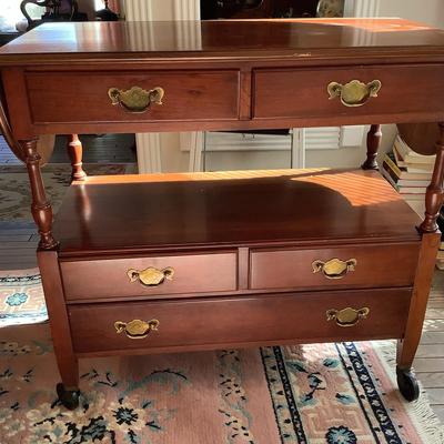 Pennsylvania House Wood Service/Tea Cart