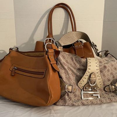 3 Handbags From Guess, St. John's Bay & Tignanello