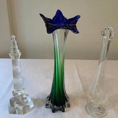 Vases And A Lighthouse