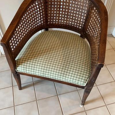 Wooden Cane Chair