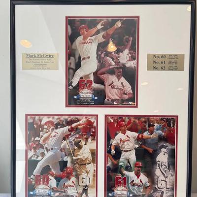 Mark McGwire Framed Display