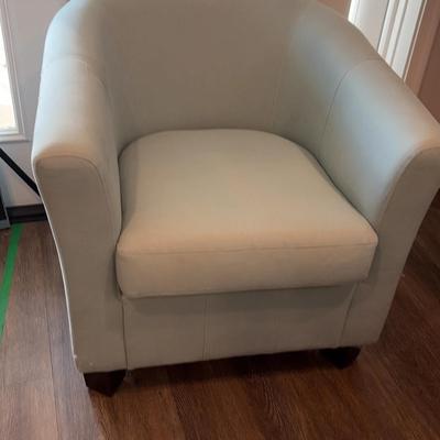 Comfortable Sea Blue Accent Chair
