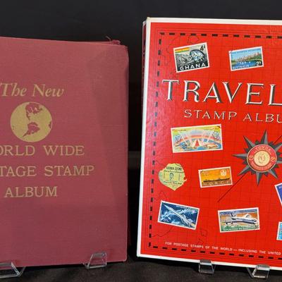 Collection of Postage Stamp Albums