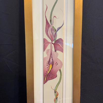 Jean Kigel Flower Watercolor 