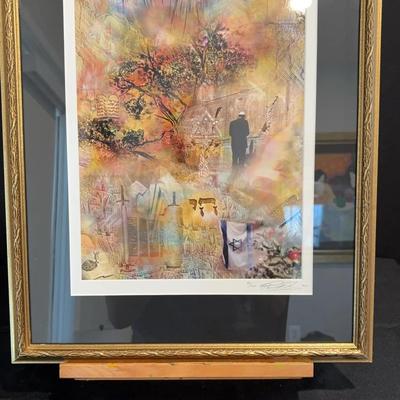 Praying Wailing Wall Print by Raymond Mancini (numbered 42/100)